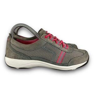Dansko Helen Walking Shoes 4503241096 Athletic Sneakers Gray Pink Women 6.5-7